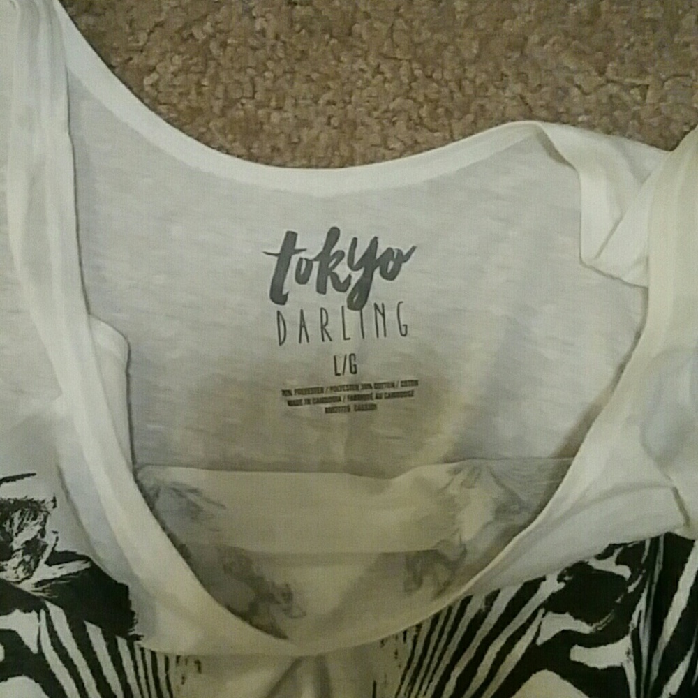 Zebra top - Picture 3 of 3